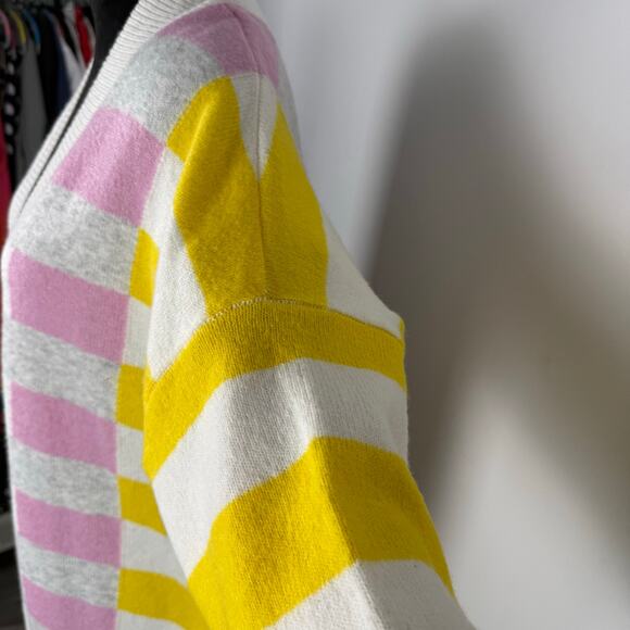 Lego x Target Multicolor Striped Open Front Duster Limited Sweater Cardigan EUC - Picture 10 of 14